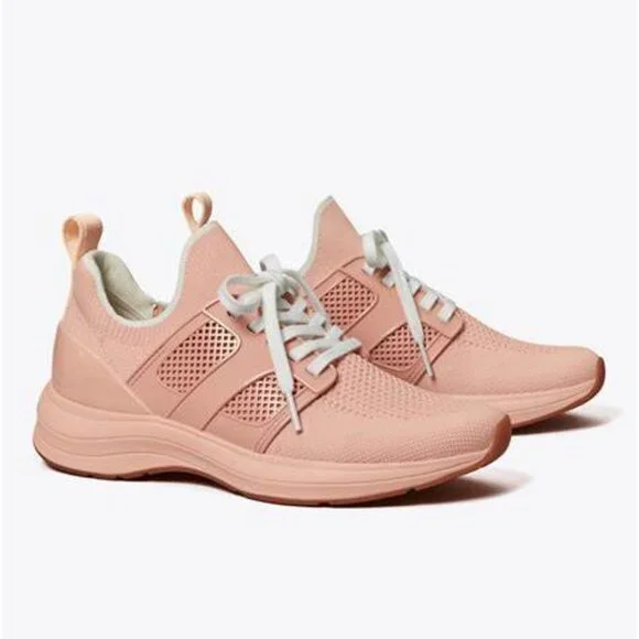 Tory Burch $298 136629 T Sock Runner Meadowsweet Sz 11 NIB! - Picture 1 of 3